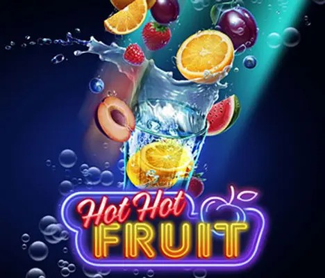 Hot Hot Fruit by Habanero, showcased at sportazacasinohu.net – game logo